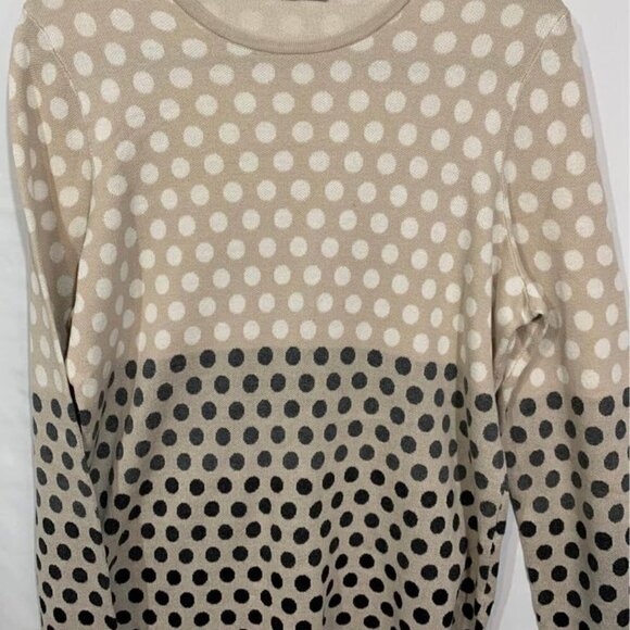 WOMAN’S TANJAY sweater. Gradient dots. New condition. Size large. - Picture 2 of 7